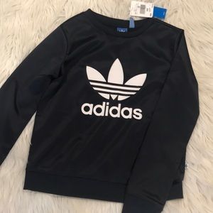 NWT Navy adidas pullover